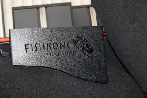 Jeep JK Wheel Well Storage Bins 07-18 Wrangler JK 4 DR Black Textured Powdercoat Steel Fishbone Offroad