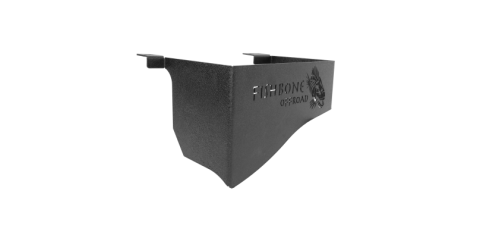 Jeep JK Wheel Well Storage Bins 07-18 Wrangler JK 4 DR Black Textured Powdercoat Steel Fishbone Offroad