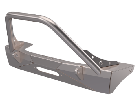Jeep JL,JT,JK Sentinel Front Bumper with Hoop Artec Industries