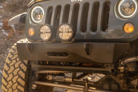 Jeep JL,JT,JK Sentinel Front Bumper - Black Powder Coat Artec Industries