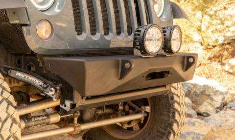 Jeep JL,JT,JK Sentinel Front Bumper - Black Powder Coat Artec Industries