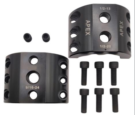 Stabilizer Clamp, 2.125 Inch ID, Black, Universal - Includes hardware for Fox ATS, Standard Apex Chassis