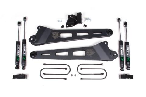 19-24 RAM 3500 3 Inch Radius Arm Lift Kit Fox Adventure Shocks Zone Offroad