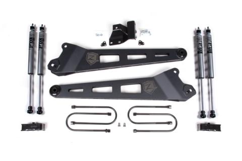 19-24 RAM 3500 3 Inch Radius Arm Lift Kit Fox Adventure Shocks Zone Offroad