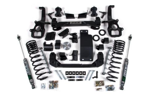19-24 Ram 1500 4WD 6 Inch Suspension Lift Kit (Large Bore), 5 Inch Rear Lift, Coil Spring - Nitro Loaded Struts, Nitro Shocks Zone Offroad