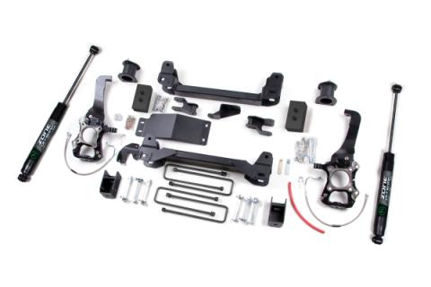 04-08 Ford F-150 4 Inch Lift Kit With Nitro Shocks Zone Offroad