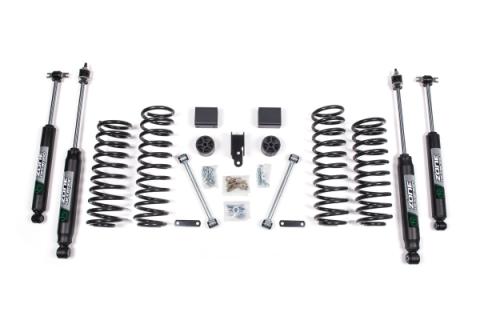 07-11 Jeep Wrangler JK 2WD 3 Inch Lift Kit With Nitro Shocks Zone Offroad