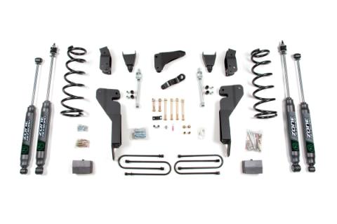  09-12 Dodge RAM 2500 6 Inch Lift Kit With 4 Inch Axle Gas With Nitro Shocks Zone Offroad