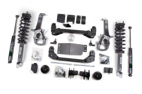 13-18 RAM 1500 4WD 4 Inch Lift Kit Fox Shocks Zone Offroad