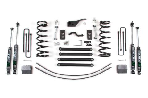 2000 Dodge RAM 1500 5.0 Inch Coil Spring Lift Kit With Nitro Shocks Zone Offroad