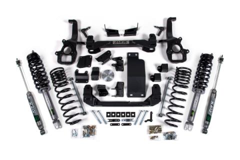 19-23 RAM 1500 4WD 6 Inch Front 5 Inch Rear Lift Kit Fox Adventure Shocks Zone Offroad