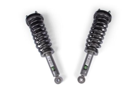 09-13 Ford F-150 4WD 2 Inch Leveling Kit, 0 Inch Rear Lift - Nitro Loaded Struts Zone Offroad