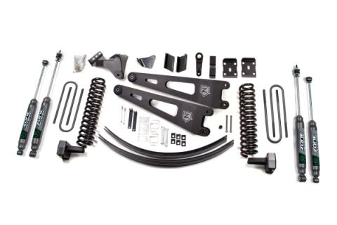 08-10 Ford F-250/F-350 Super Duty 6 Inch Lift Kit Gas With Overload With Nitro Shocks Zone Offroad