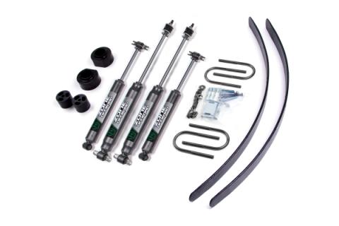 84-01 Jeep Cherokee XJ 2 Inch Lift Kit With Chrysler Axle No Shocks Zone Offroad