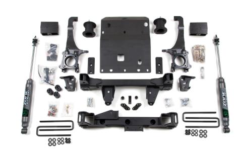 05-15 Toyota Tacoma 4 Inch Front 3 Inch Rear Lift Kit With Nitro Shocks Zone Offroad