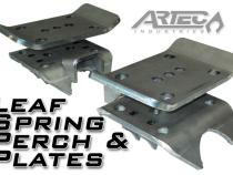 Leaf Spring Perch And Plates Pair Artec Industries