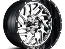 Aluminum Wheels 20X10 Triton D211 5 On 139.7/5 On 150 Chrome/Gloss Black Lip 110.1 Bore -19 Offset Mesh Spoke Fuel Off Road Wheels