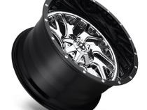 Aluminum Wheels 20X10 Triton D211 5 On 139.7/5 On 150 Chrome/Gloss Black Lip 110.1 Bore -19 Offset Mesh Spoke Fuel Off Road Wheels