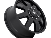 Dually Wheels 20X8.3 Maverick Dually D436 8 On 165.1 Matte Black 121.5 Bore 122 Offset 7 Spoke Front Dually Fuel Off Road Wheels