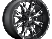 Aluminum Wheels 17X9 Throttle D513 5 On 114.3/5 On 127 Black/Milled 78.1 Bore -12 Offset Fuel Off Road Wheels