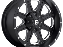 Aluminum Wheels 17X9 Boost D534 5 On 114.3/5 On 127 Black Milled 78.1 Bore -12 Offset Multi Spoke Fuel Off Road Wheels