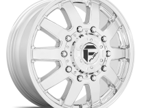 Dually Wheels 20X8.25 Maverick Dually D536 10 On 225 Chrome 170.1 Bore 105 Offset 7 Spoke Front Dually Fuel Off Road Wheels