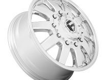 Dually Wheels 20X8.25 Maverick Dually D536 10 On 225 Chrome 170.1 Bore 105 Offset 7 Spoke Front Dually Fuel Off Road Wheels
