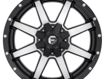 Aluminum Wheels 18X9 Maverick D537 6 On 135/6 On 139.7 Black Machined 106.4 Bore 1 Offset Fuel Off Road Wheels