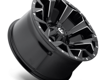 Aluminum Wheels 22X10 Assault D546 5 On 114.3/5 On 127 Matte Black/Milled 78.1 Bore -18 Offset 8 Spoke Fuel Off Road Wheels
