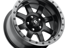 Aluminum Wheels 17X8.5 Trophy D551 5 On 127 Matte Black 78.1 Bore 6 Offset Fuel Off Road Wheels
