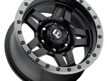 Aluminum Wheels 18X9 Anza D557 5 On 127 Matte Black 78.1 Bore 1 Offset 5 Spoke Fuel Off Road Wheels