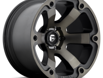 Aluminum Wheels 18X9 Beast D564 5 On 127 Matte Black/Machined Dark Tint 78.1 Bore 1 Offset 6 Spoke Fuel Off Road Wheels