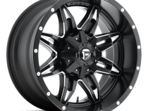 Aluminum Wheels 18X9 Lethal D567 5 On 114.3/5 On 127 Matte Black/Milled 78.1 Bore 1 Offset Fuel Off Road Wheels