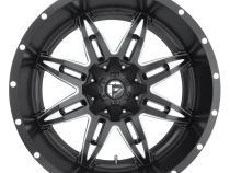 Aluminum Wheels 18X9 Lethal D567 5 On 114.3/5 On 127 Matte Black/Milled 78.1 Bore 1 Offset Fuel Off Road Wheels