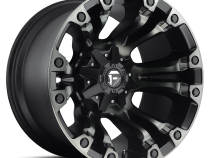 Aluminum Wheels 20X10 Vapor D569 5 On 114.3/5 On 127 Matte Black Double Dark Tint 78.1 Bore -18 Offset 47 Lbs  Fuel Off Road Wheels