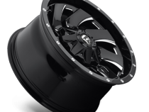 Aluminum Wheels 20X12 Cleaver D574 5 On 114.3/5 On 127 Gloss Black/Milled 78.1 Bore -44 Offset 8 Spoke Fuel Off Road Wheels