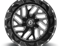 Aluminum Wheels 20X12 Triton D581 5 On 114.3/5 On 127 Gloss Black/Milled 78.1 Bore -43 Offset Mesh Spoke Fuel Off Road Wheels