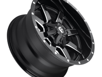 Aluminum Wheels 22X12 Maverick D610 5 On 114.3/5 On 127 Gloss Black/Milled 78.1 Bore -44 Offset Fuel Off Road Wheels