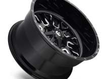 Aluminum Wheels 22X10 Stroke D611 5 On 139.7/5 On 150 Gloss Black Milled 110.3 Bore -18 Offset Fuel Off Road Wheels