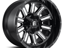 Aluminum Wheels 15X8 Hardline D620 5 On 114.3/5 On 120.65 Gloss Black/Milled 72.56 Bore -18 Offset Fuel Off Road Wheels
