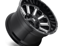 Aluminum Wheels 15X8 Hardline D620 5 On 114.3/5 On 120.65 Gloss Black/Milled 72.56 Bore -18 Offset Fuel Off Road Wheels