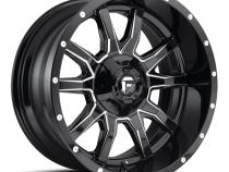 Aluminum Wheels 20X9 Vandal D627 5 On 114.3/5 On 127 Gloss Black/Milled 78.1 Bore 1 Offset 1.88 Lip Fuel Off Road Wheels