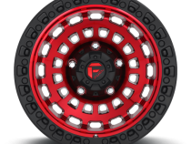 Aluminum Wheels 17X9 Zephyr D632 5 On 127 Candy Red W/Matte Black Ring 71.6 Bore 1 Offset Fuel Off Road Wheels