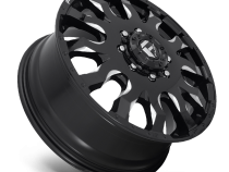 Dually Wheels 20X8.25 Blitz Dually D673 8 On 165.1 Gloss Black Milled 117 Bore 105 Offset Multi Spoke Front Dually Fuel Off Road Wheels
