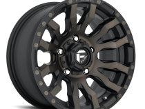 Aluminum Wheels 17X9 Blitz D674 5 On 127 Matte Black Double Dark Tint 71.5 Bore 1 Offset Multi Spoke Fuel Off Road Wheels