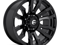 Aluminum Wheels 20X8.25 Blitz D675 8 On 165.1 Gloss Black 117 Bore -221 Offset Multi Spoke Fuel Off Road Wheels