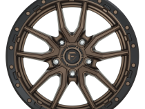 Aluminum Wheels 20X9 Rebel D681 5 On 127 Matte Bronze Black Bead Ring 71.5 Bore 1 Offset Fuel Off Road Wheels