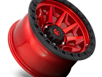 Aluminum Wheels 20X10 Covert D695 5 On 127 Candy Red Black Bead Ring 71.5 Bore -18 Offset Multi Spoke Fuel Off Road Wheels