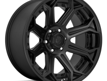 Aluminum Wheels 20X9 Siege D706 5 On 127 Matte Black 71.5 Bore 1 Offset Fuel Off Road Wheels