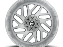 Aluminum Wheels 22X10 Triton Platinum D715 5 On 114.3/5 On 127 Brush Gunmetal Gray/Clear Tint 78.1 Bore -18 Offset Mesh Spoke Fuel Off Road Wheels